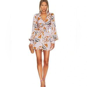 For Love and Lemons Esmeralda Mini Dress sz Med